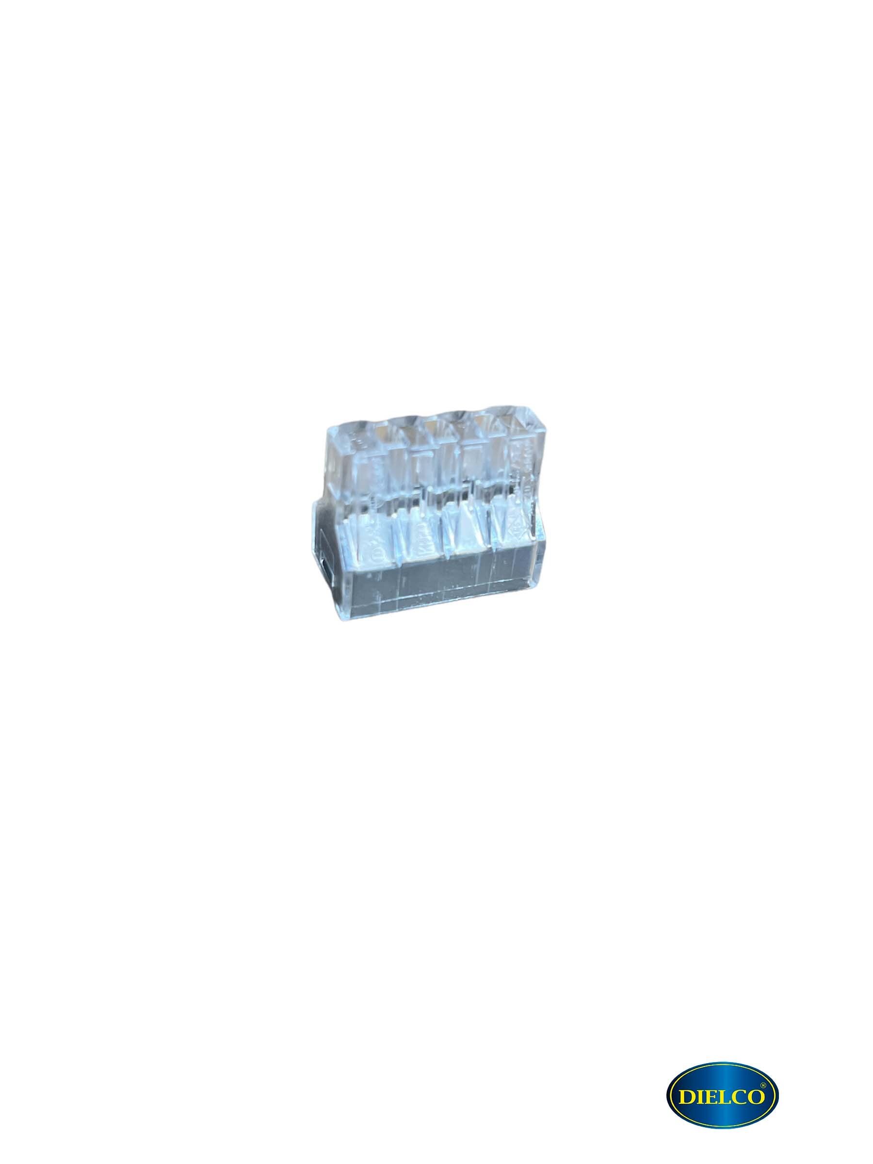  Conector 8 P Gris+Trans 600V 18-12 Awg Wago 