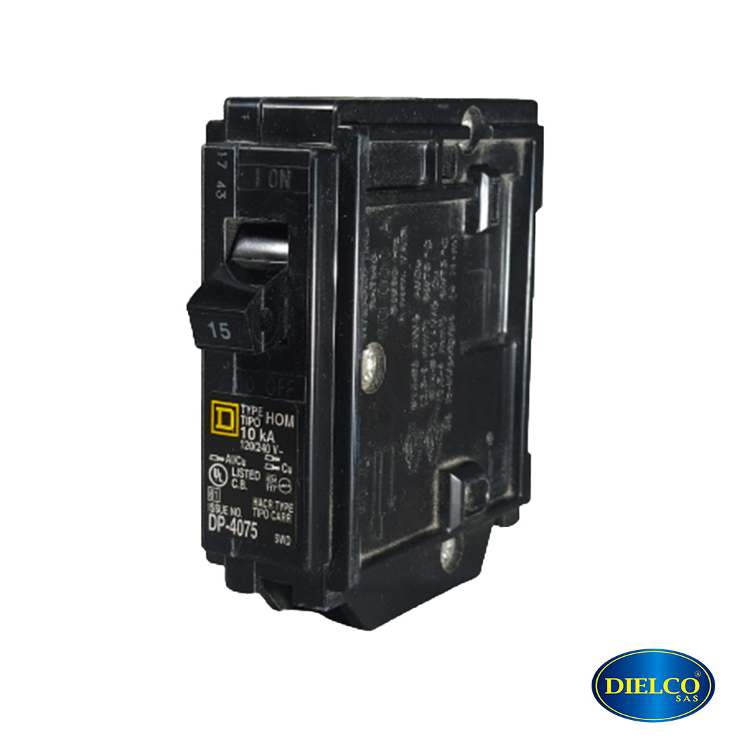  Breaker Enchufable 15Amp Schneider Electric 