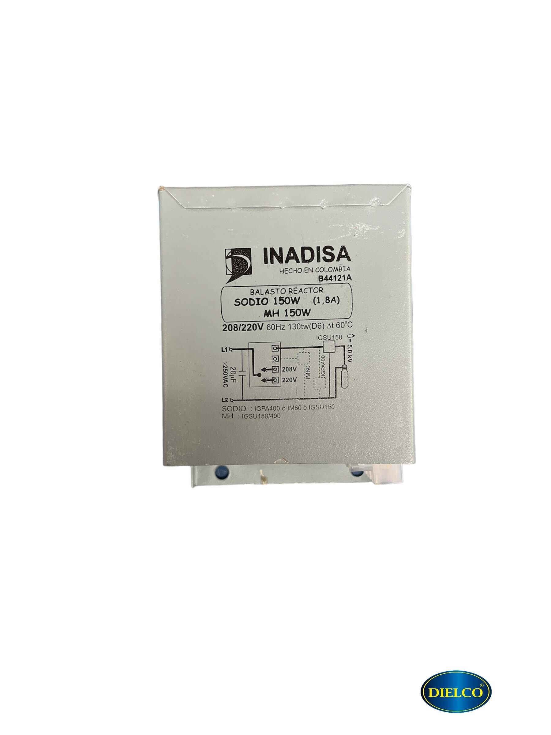  Reactancia Sodio 150W 208-220V Inadisa 